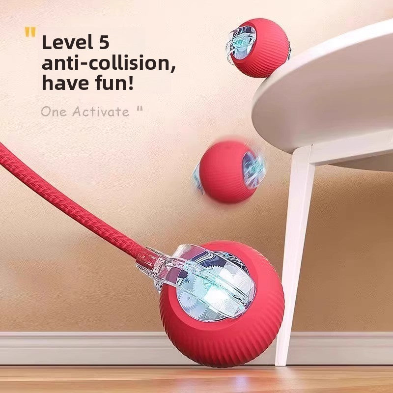 Automatic Interactive Pet Toy Ball