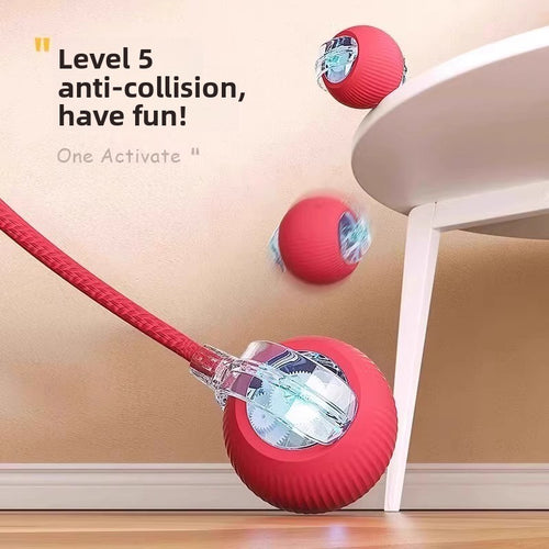 Automatic Interactive Pet Toy Ball