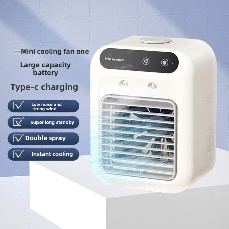 Portable Mini Air Cooler Fan with Humidifier