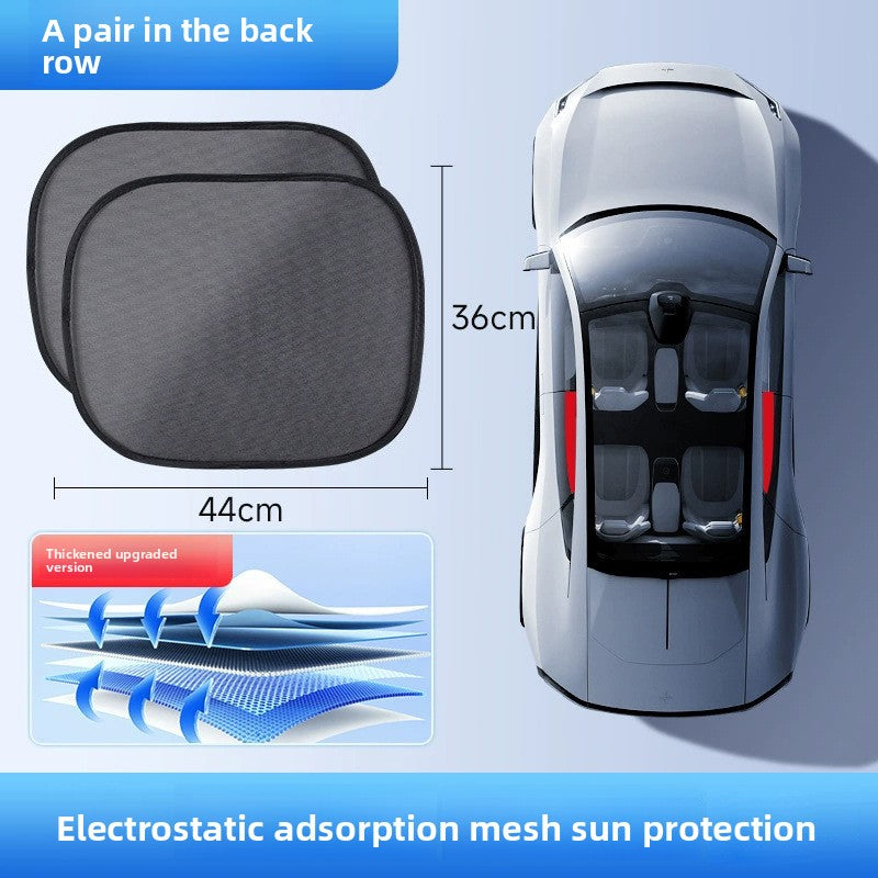 Car Window Static Cling Sun Shade