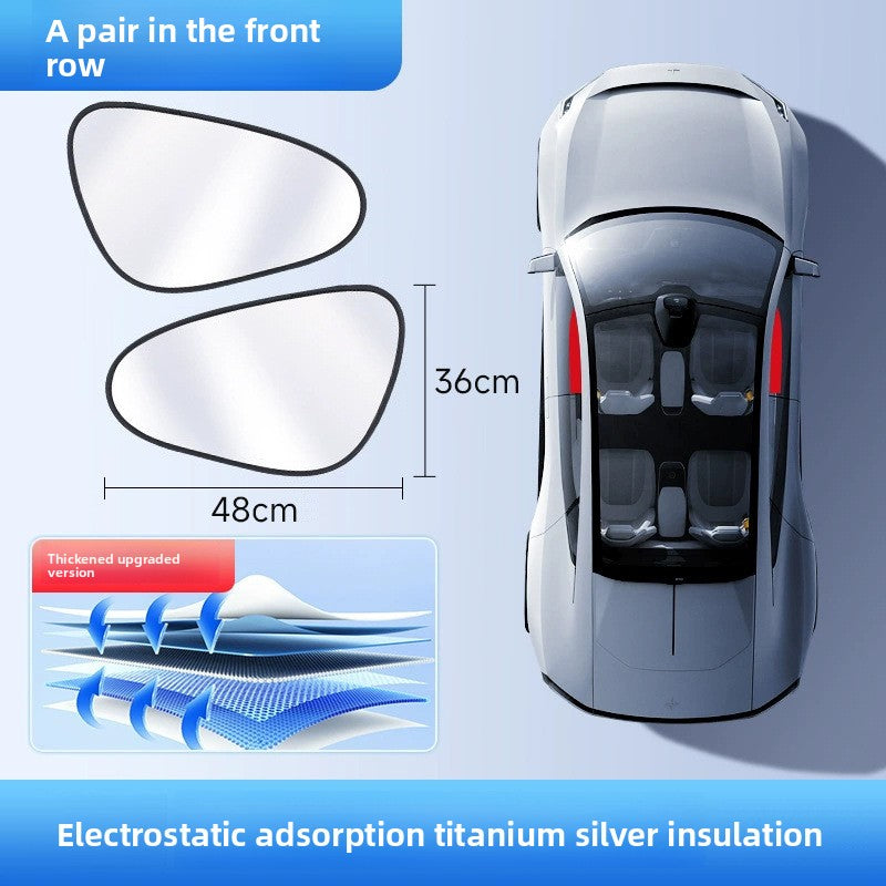 Car Window Static Cling Sun Shade