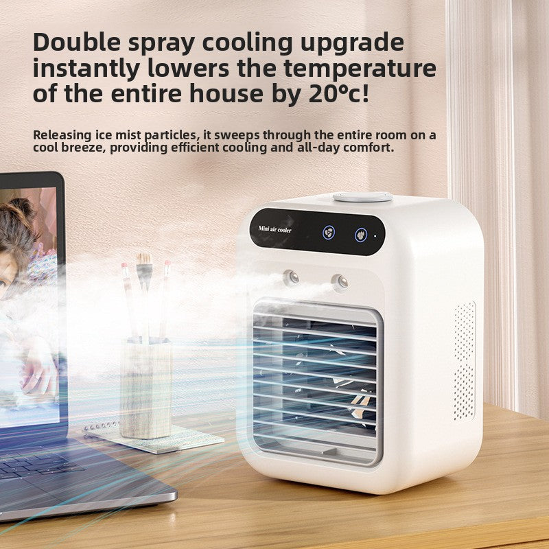 Portable Mini Air Cooler Fan with Humidifier
