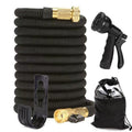 Professional Upgraded Garden Hose with Woven Strap for Water Guns, Car Washing, and Plant Watering?3x Extendable