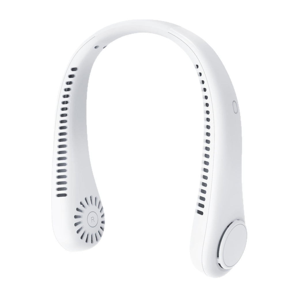 Neck-Hanging USB Rechargeable Bladeless Portable Fan