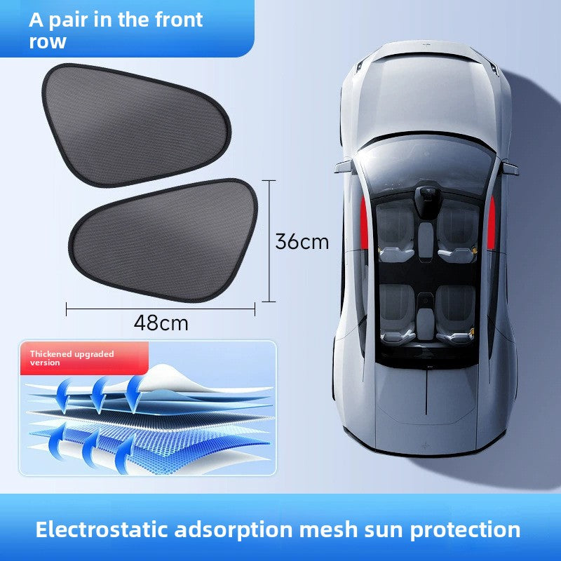 Car Window Static Cling Sun Shade