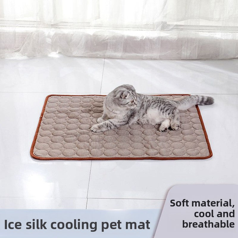 Pet Ice Silk Cooling Mat