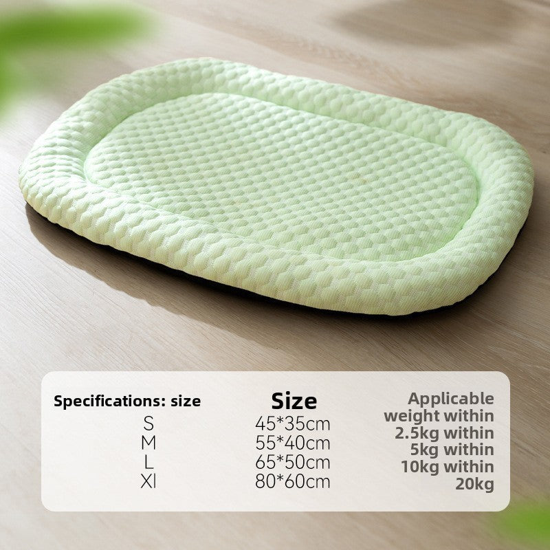 Big-Eyed Monster Cooling Pet Bed Mat