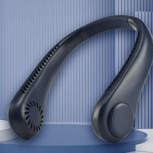 Neck-Hanging USB Rechargeable Bladeless Portable Fan