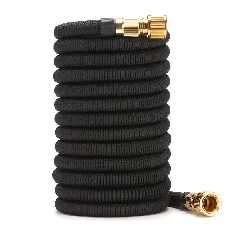Professional Upgraded Garden Hose with Woven Strap for Water Guns, Car Washing, and Plant Watering?3x Extendable