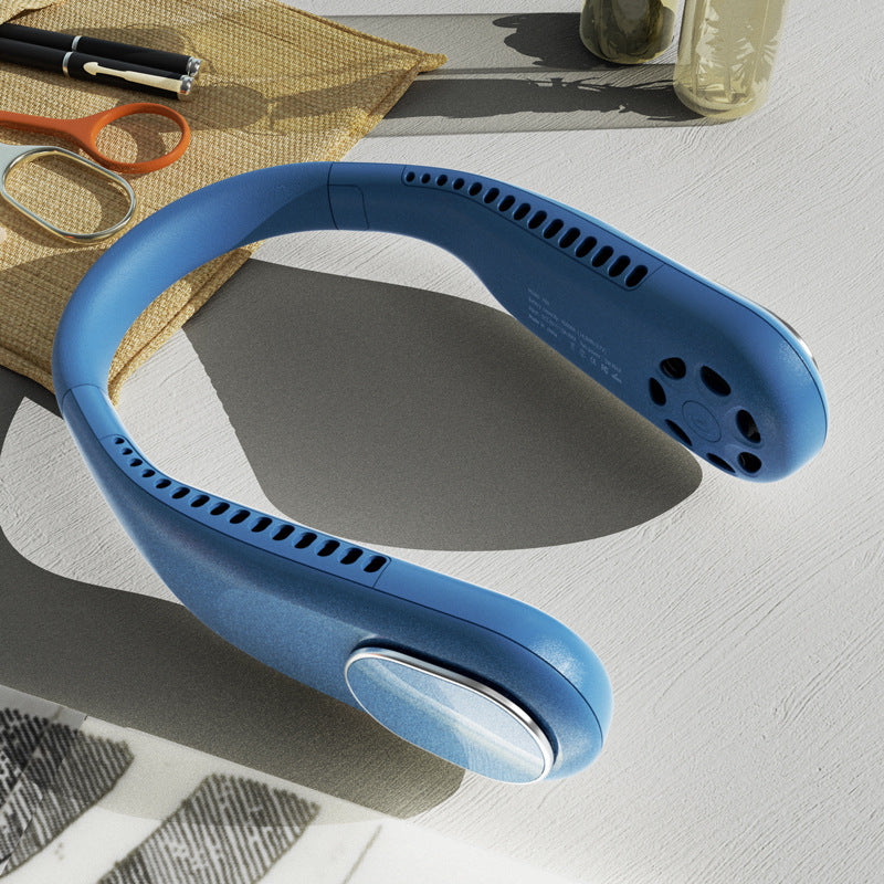 Portable USB Neck Fan with Type-C Charging